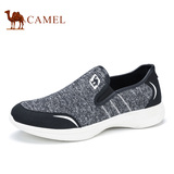 Camel骆驼男鞋 2016新品日常舒适透气轻便套脚健步鞋低帮休闲布鞋