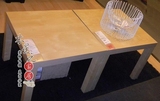 IKEA宜家正品代购 拉克边桌仿桦木茶几儿童学习桌子床边桌