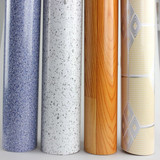 PVC特价塑料加厚网格耐磨毛坯房地板纸地革家用防水防火地板革