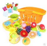 蔬菜水果切切乐儿童过家家玩具女孩厨房玩具diy 0-3-7岁宝宝玩具