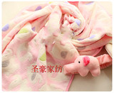 空调毯婴幼儿抱被儿童小毛毯春秋夏天用毯子午睡可爱婴儿盖毯床单