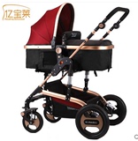 夏季婴儿手推车超轻便携折叠竹子车宝宝餐椅四轮简易儿童车纯天然