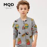 MQD2016童装男童春装新款外套儿童卫衣开衫外套中小童韩版纯棉潮