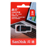 SanDisk闪迪 8g u盘 酷刃CZ50 8gu盘 商务创意加密u盘8G 高速迷你