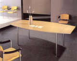 板式圆形时尚简约现代会议桌 阅览办公桌洽谈桌椅组合餐桌会客桌