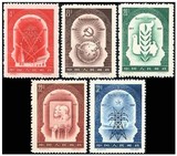 【玲玲邮社】 纪44 1957年十月革命四十周年5全新 全品