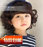 P*宝宝拍照韩版儿童宝宝帽子头饰女宝宝整头模特假发 婴儿假发帽