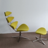 简约科罗纳Corona Chair躺椅 科罗娜不锈钢休闲香蕉创意沙发躺椅