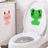 韩国创意可爱卡通动物浴室装饰墙贴纸卫生间除臭抗菌坐便马桶盖贴