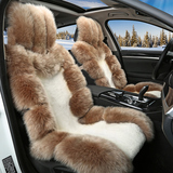 汽车坐垫适用现代名图IX35索纳塔八索九胜达冬季羊毛坐垫毛绒座垫