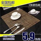 精美加厚餐垫隔热垫餐桌垫PVC宜家欧式防水杯垫碗垫盘垫西餐垫