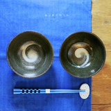 日本进口磨砂釉陶瓷米饭碗 菜碗 料理用具冷面碗 磨砂碗 味增汤碗