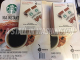 美国代购Starbucks星巴克速溶黑咖啡进口无糖便携26条2盒包邮