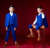 韩版影楼新款儿童摄影服装4-6岁男孩艺术照10-12岁拍照衣服A-773