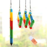 折叠圆珠笔 曲折笔 创意弯曲笔儿童玩具批发 韩国创意礼品