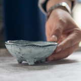 lototo创意粗陶日式米饭碗酱料碟小碗自制酸奶碗早餐碗麦片碗家用