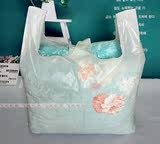 白色75*77cm特大号手提袋塑料袋子加厚搬家袋背心袋马甲袋购物袋