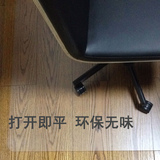 口木地板保护垫 电脑椅地垫透明地板垫 圆形转椅垫子 塑料防水进