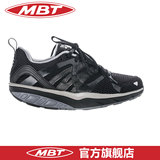 【天猫预售】包邮MBT 新款黑色拼接鞋透气舒适运动鞋女鞋700671