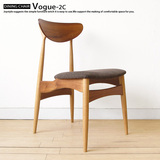 日式全实木餐桌椅组合白橡木原木椅子纯实木家具北欧风格环保特价