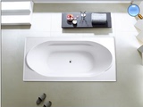亚克力镶嵌式浴缸 嵌入式浴缸 超长超宽浴缸 工程浴缸1.8米