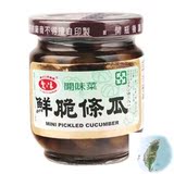 台湾食品  爱之味鲜脆条瓜180g 开味菜