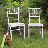 厂家直销 亚克力 宴会椅 婚庆餐椅 白色竹节椅 铁椅 椅子、婚庆椅