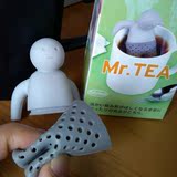 Mr.Tea 茶先生 泡澡小人 泡茶器 滤茶器 茶包 硅胶人形泡茶器