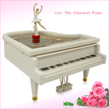 旋转跳舞芭蕾女孩钢琴音乐盒 天空之城致爱丽丝音乐钢琴 浪漫礼物