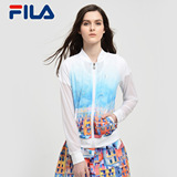 FILA斐乐2016夏季新款针织长袖外套女印花运动外套|26628703