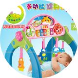 婴幼儿童玩具0-1岁宝宝益智音乐健身架脚踏钢琴多功能学步健身器