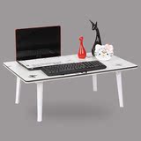 大号加长加宽床上笔记本桌放键盘懒人折叠桌17寸电脑桌特价