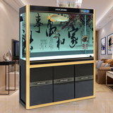闽江鱼缸水族箱中型1.2米玻璃生态底滤免换水客厅大型金鱼缸1.5米