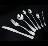 不锈钢刀叉勺西餐餐具套装不锈钢勺子叉子汤勺牛排刀叉西餐具