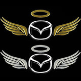 玉驰 3D立体软胶车贴 天使的翅膀 个性卡通装饰贴纸 汽车用品气