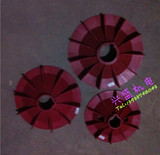 柴油发电机配件 电动机风扇叶 内径58mm 外径285mm 红色优质风叶