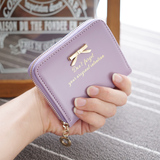 2016年新款女士钱包韩版女软面短款小零钱包硬币包拉链包手拿包包