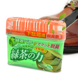 日本KOKUBO 鞋柜脱臭剂 除味剂 鞋箱消臭剂 除臭剂 绿茶味去味剂