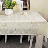 PVC塑料餐桌垫防水免洗隔热垫正方形软玻璃台布八仙桌四人方桌布