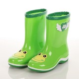 儿童雨鞋雨靴男女童中大童时尚雨鞋防滑时尚中筒水鞋JW901