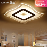 现代简约时尚LED吸顶灯正方形大气创意个性主卧室灯温馨超薄灯具