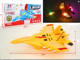 新款万向电动飞机发光发声幻影战斗机儿童电动玩具厂家直销