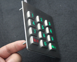 水工业背光金属数字USB键盘 LED发光矩阵键盘12键防