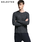 5折SELECTED思莱德概念系列羊毛混纺男士针织衫G|416124059