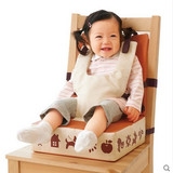 日本正品COGIT儿童坐垫椅垫 宝宝增高餐椅垫 安全可调节