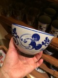 日本代购 东京迪士尼 disney disneyland 米奇青花瓷碗 预定