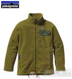 patagonia巴塔哥尼亚儿童男童抗静电抓绒保暖卫衣外套夹克65645