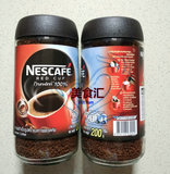 雀巢Nescafe黑咖啡粉200克 越南原装进口速溶咖啡 纯黑咖啡 瓶装