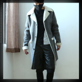 SA2015秋冬新款原创设计英伦风时尚个性加厚中长款大衣外套男装潮