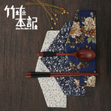 【天猫超市】竹木本记学生旅行日式筷子勺子套装便携式日本餐具